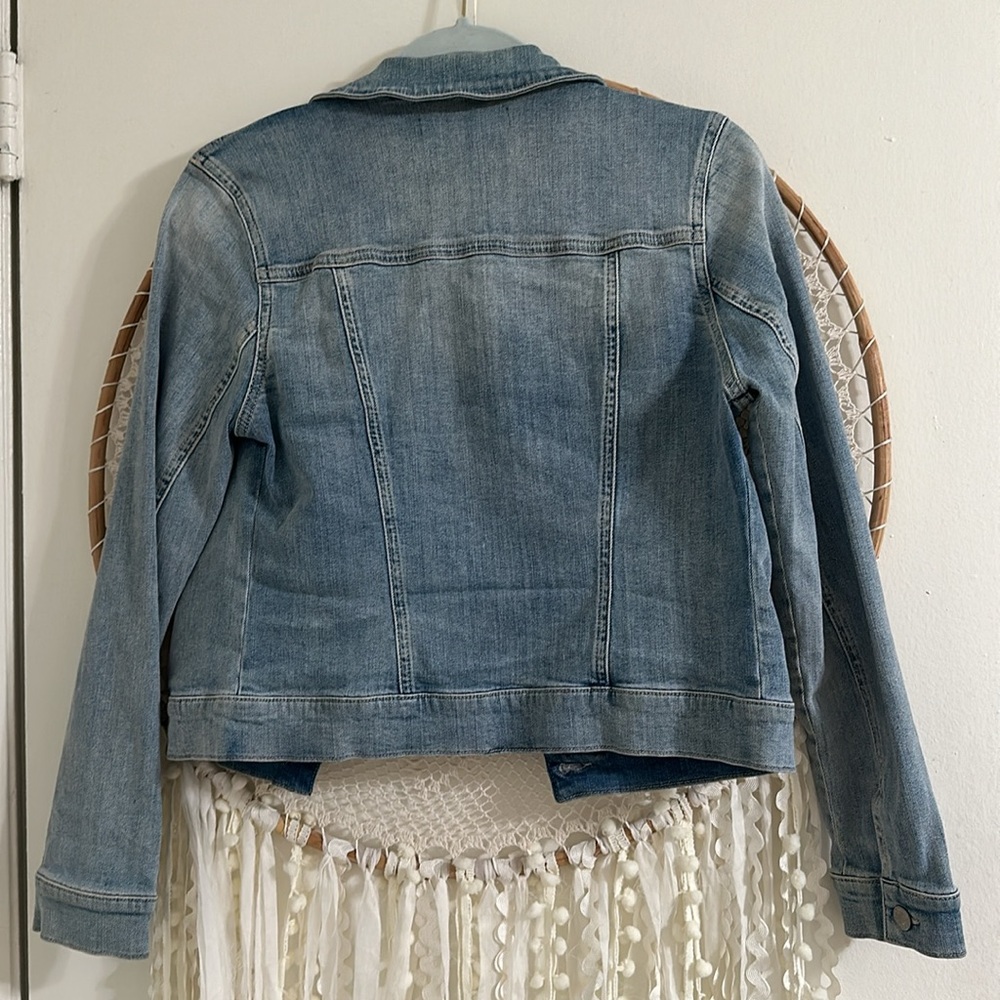 Mavi Jeans Samantha Denim Trucker Jacket - Picture 3 of 4
